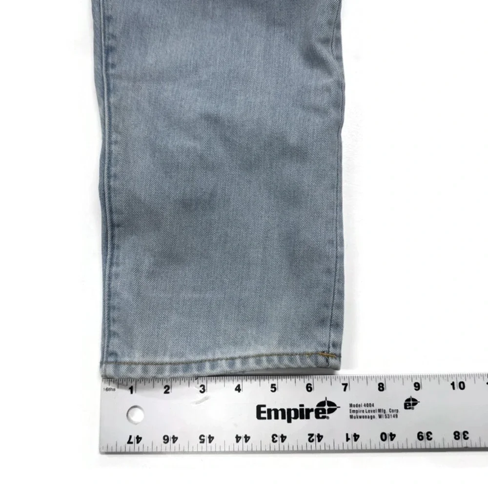 G-Star Raw Arc 3D Slim Distressed Light Wash Twisted‎ Leg Jeans Mens 36 x 32